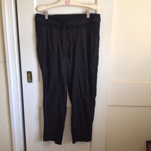 lululemon athletica Black Drawstring Women's Jogger Pants